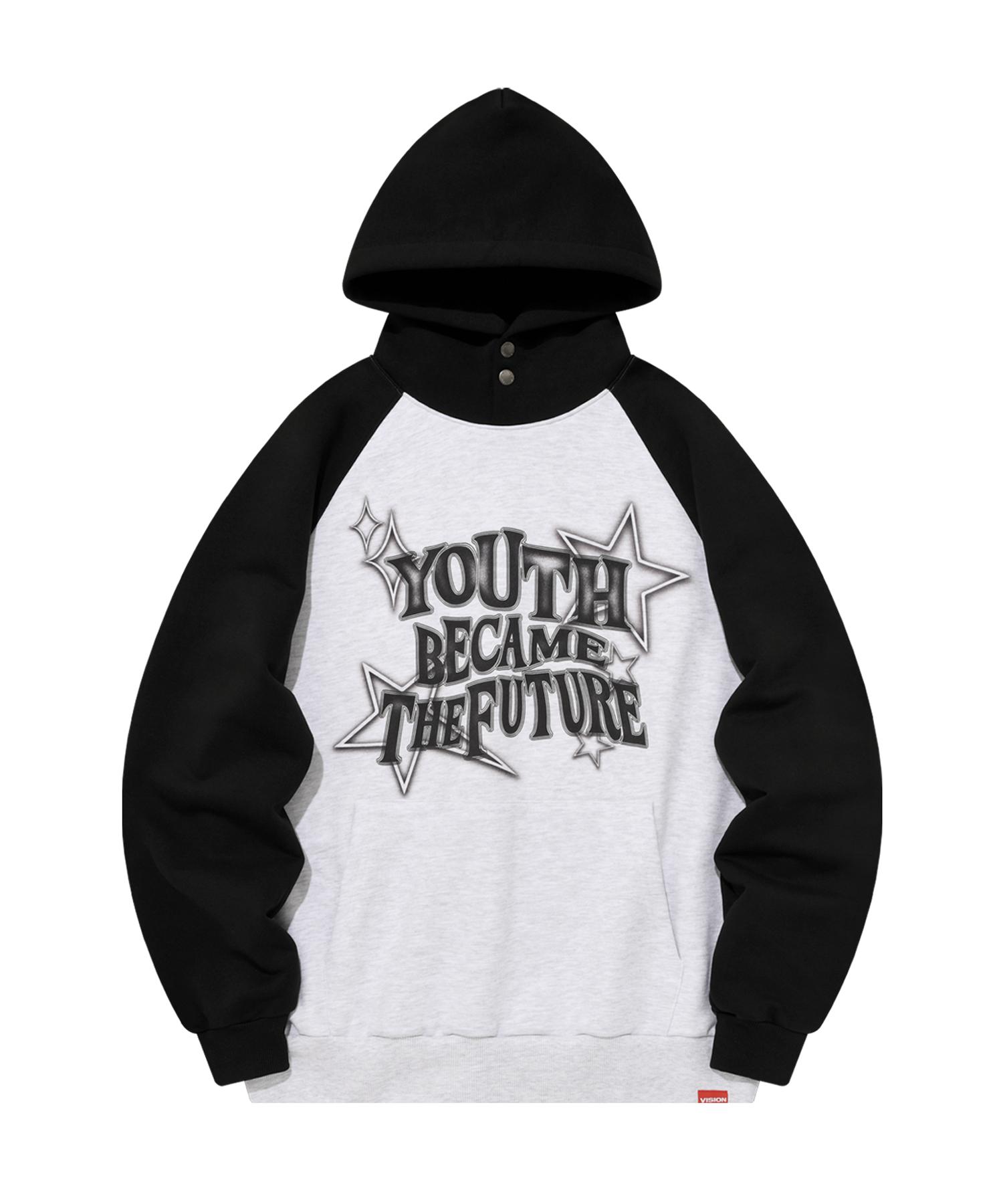 Худи с логотипом Vsw Youth Star от Vision Streetwear, черное Xl