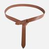 Belt Women's Decoration with Dress Korean Fashion Pillow Cover Versatile Black Shirt Knotted Belt