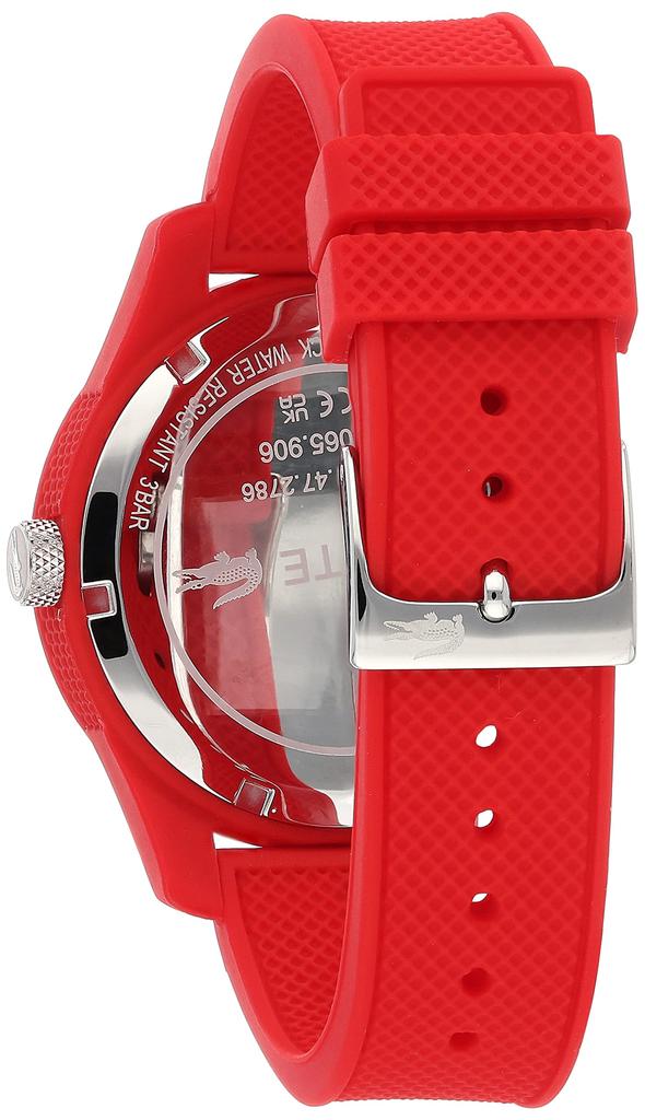 Lacoste Watch 2010764 L.12.12 Red Silicone 43mm Men’s Quartz