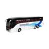 Business Airport Bus Model Single-Deck Bus Children's Bus Alloy Bus Sound and Light Toy