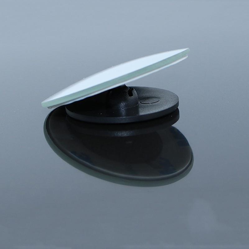 2 Pcs/Set Car Styling 360 Degree Framless Blind Spot Mirror Wide Angle Round HD Glass Convex Rear Vi