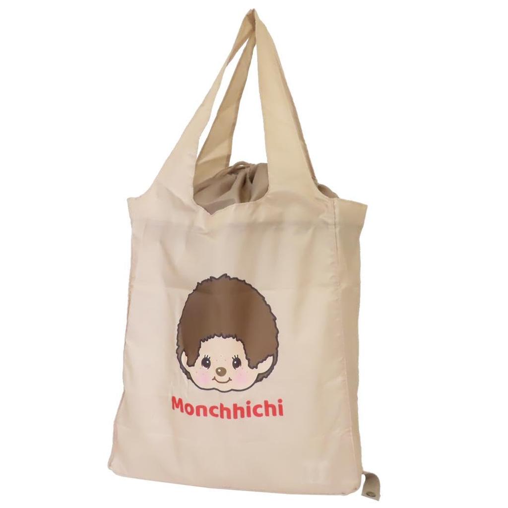 Monchhichi Wide Bottom Eco GIR [Kamio Japan] [Eco Bag] Bag/BOY &