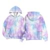 Children Girls And Boys Fashion Jacket Casual Printed Long-sleeved Hooded Cardigan Sweatshirts