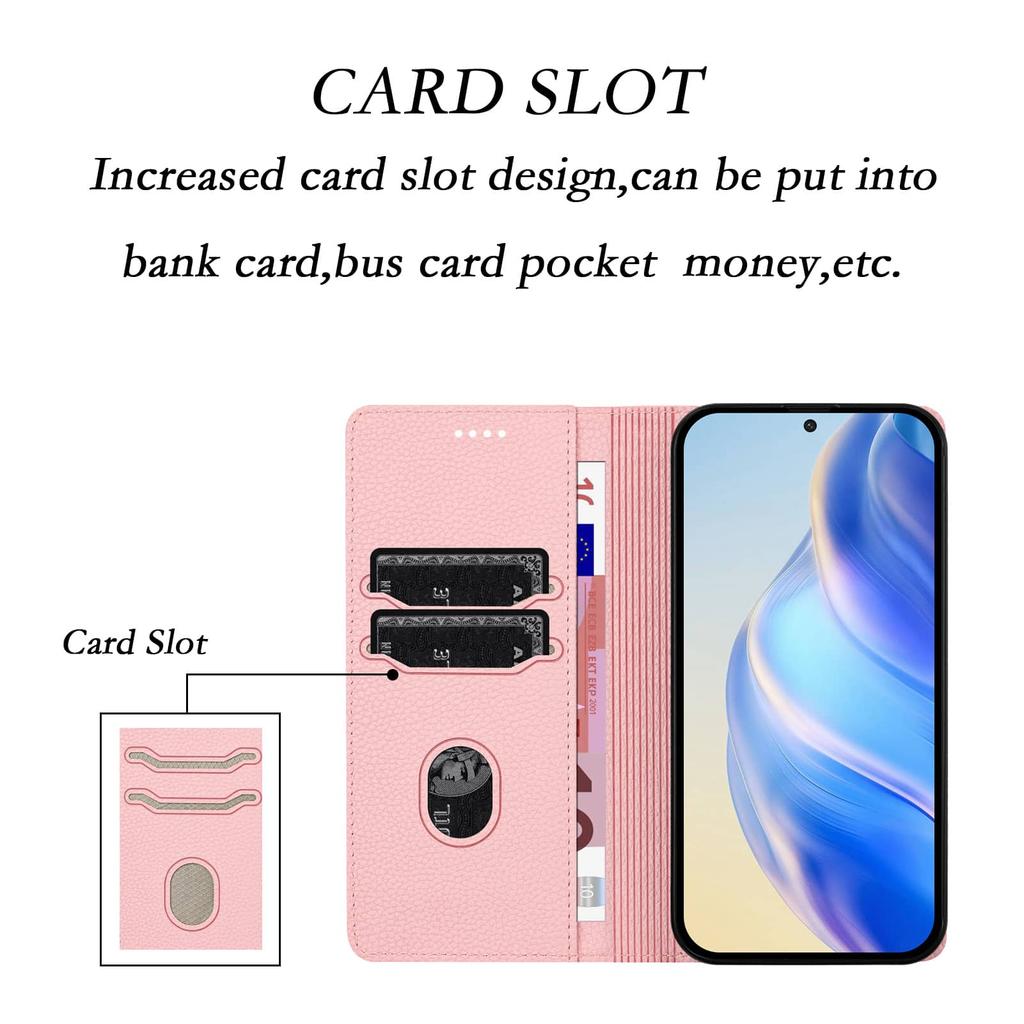 WEFOR Magnetic RFID Wallet Case for Samsung Galaxy A57 A37 5G A17 A73 A72 A71 A56 A55 A54 A53 A52 A51, Flip Folio Card Holder