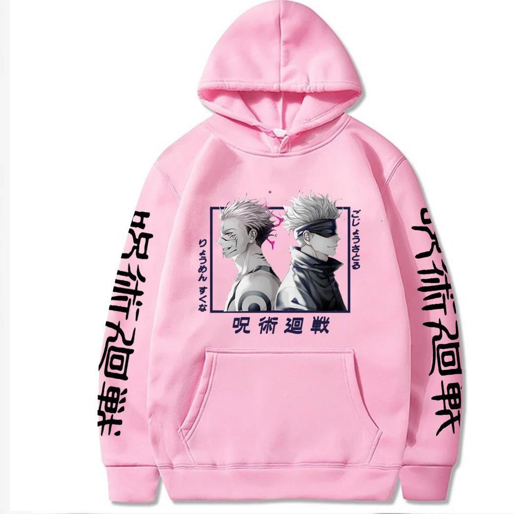 Jujutsu Kaisen Funny Gojo Satoru Cool Ryomen  Hoodie Men Women Harajuku Street Wear Unisex Autumn Winter Sweater