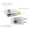2PCS Car Door Projector Welcome Ghost Shadow Light Accessories For Opel Adam Ampera Corsa Insignia Karl Rocks-e Astra New Energy