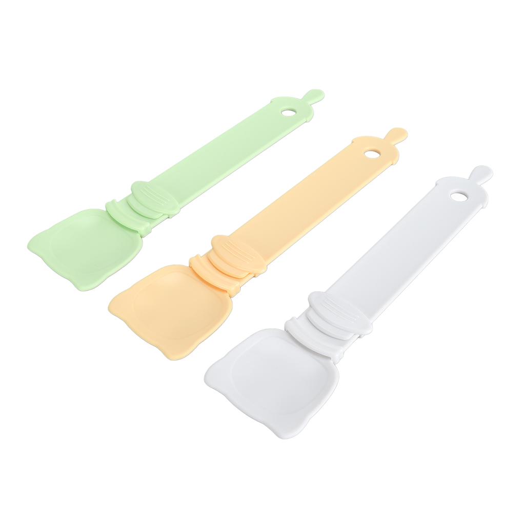 3Pcs Cat Strip Squeeze Spoon Easy to Use Cat Food Can Feeder Spoon Lickable Wet Cat Treat Dispenser