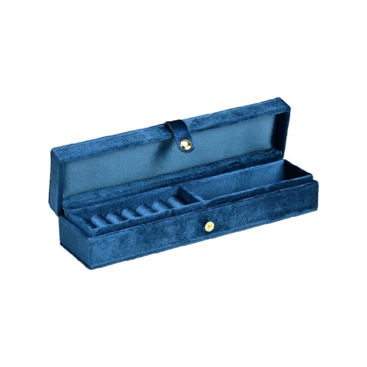 Elegant Jewelry Box with Multiple Compartments Storage Case for Rings Earrings Velvets Jewellery Holder for Women Girls