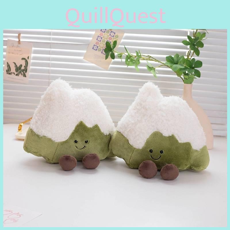 Adorable Mini Snow Mountain Plush Doll Cuddly Soft Toy For Car Home Decor And Gifts