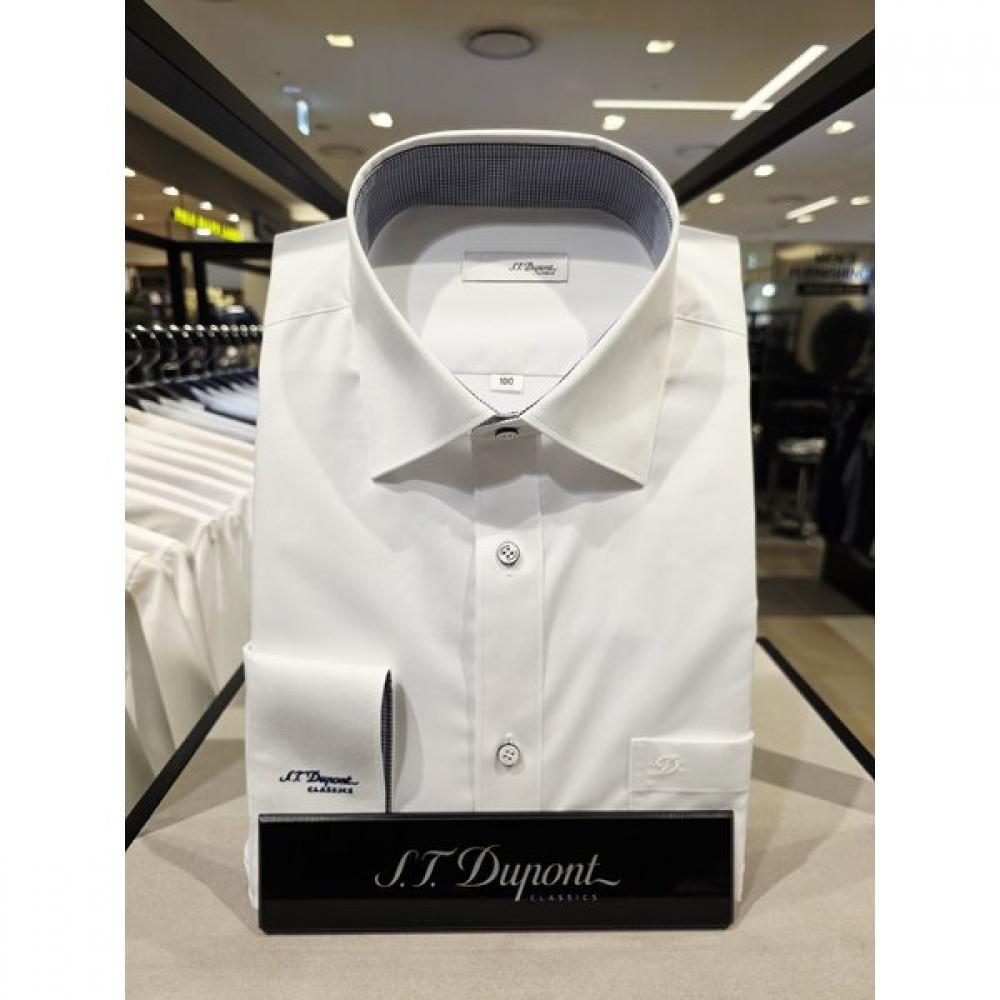 S.T. Dupont Эластичная рубашка с длинным рукавом Regular Fit Se5sm12ls903swh 95