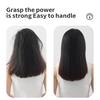 2-in-1 LCD Hair Comb: Negative Ion Straightening & Curling Iron with Anti-Static Technology