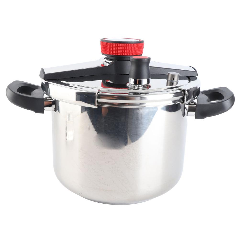 Large Pressure Cooker Household 304 Stainless Steel Pressure Cooker Multi Functional Explosion Proof Pressure Cooker 8L