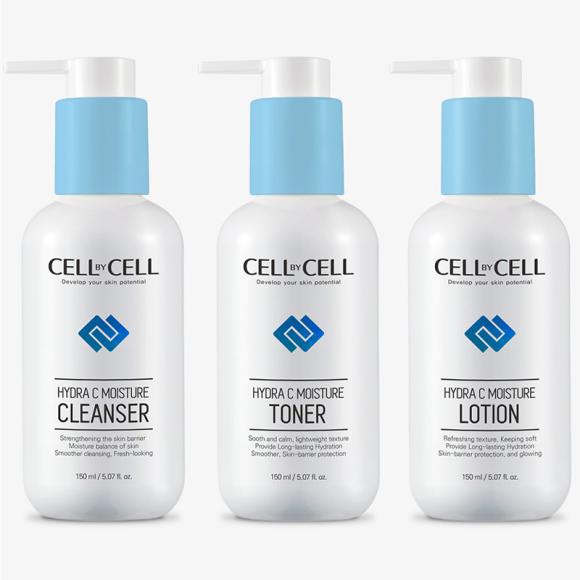

НАБОР Cell by Cell Hydra Sea Moisture Cleanser+Toner+Lotion SET