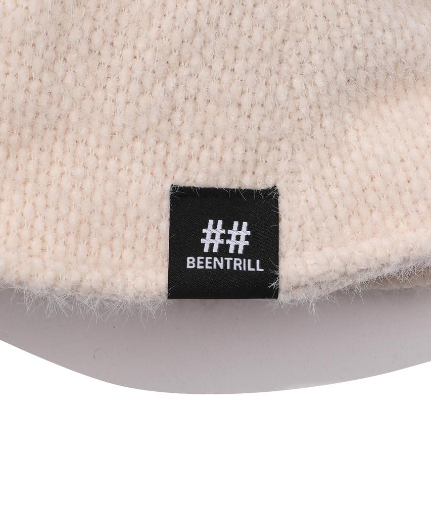 BEENTRILL Flexible Knit Bucket Hat (Sand)