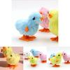 Fluffy Wind-up Chicken Dance Clockwork Plush Kids Toy