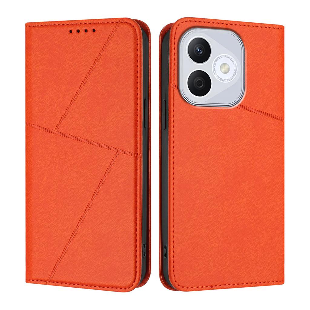 For Honor 400 Lite Wallet Case Magnetic Closure Leather Flip Phone Cover with Stand