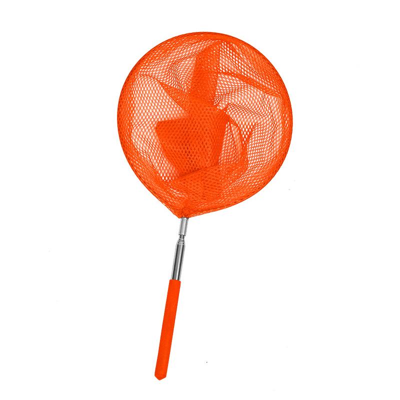 Stainless Steel Retractable Fishing Net Insect Butterfly Dragonfly Net Outdoor Portable Fishing Net Children Fun Game Toys
