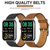 Leather Loop Strap for Redmi Watch 5 Watch 4 Band for Xiaomi Mi 9 Pro Active Wristband Bracelet Mi Band 8 Pro Correa Accessories
