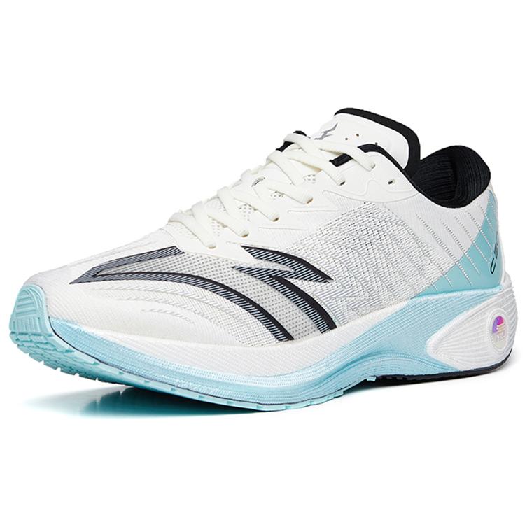 New Anta C202 4.0 Cushioning Anti Slip And Wear Resistant Low Top Running Shoes Men's White Black Blue 112235562-3