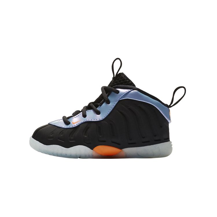 

Nike Little Posite One TD Twilight Pulse Baby Sneakers Black Total-Orange White 723947-008