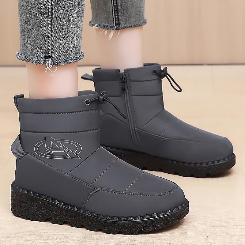 Cotton shoes women's shoes polyurethane high-top boots cold-proof cotton boots piled thickened boots women's warm snow boots
