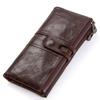 Fashion New Ladies Wallet Leather Casual Long Layer Cowhide Female Clutch