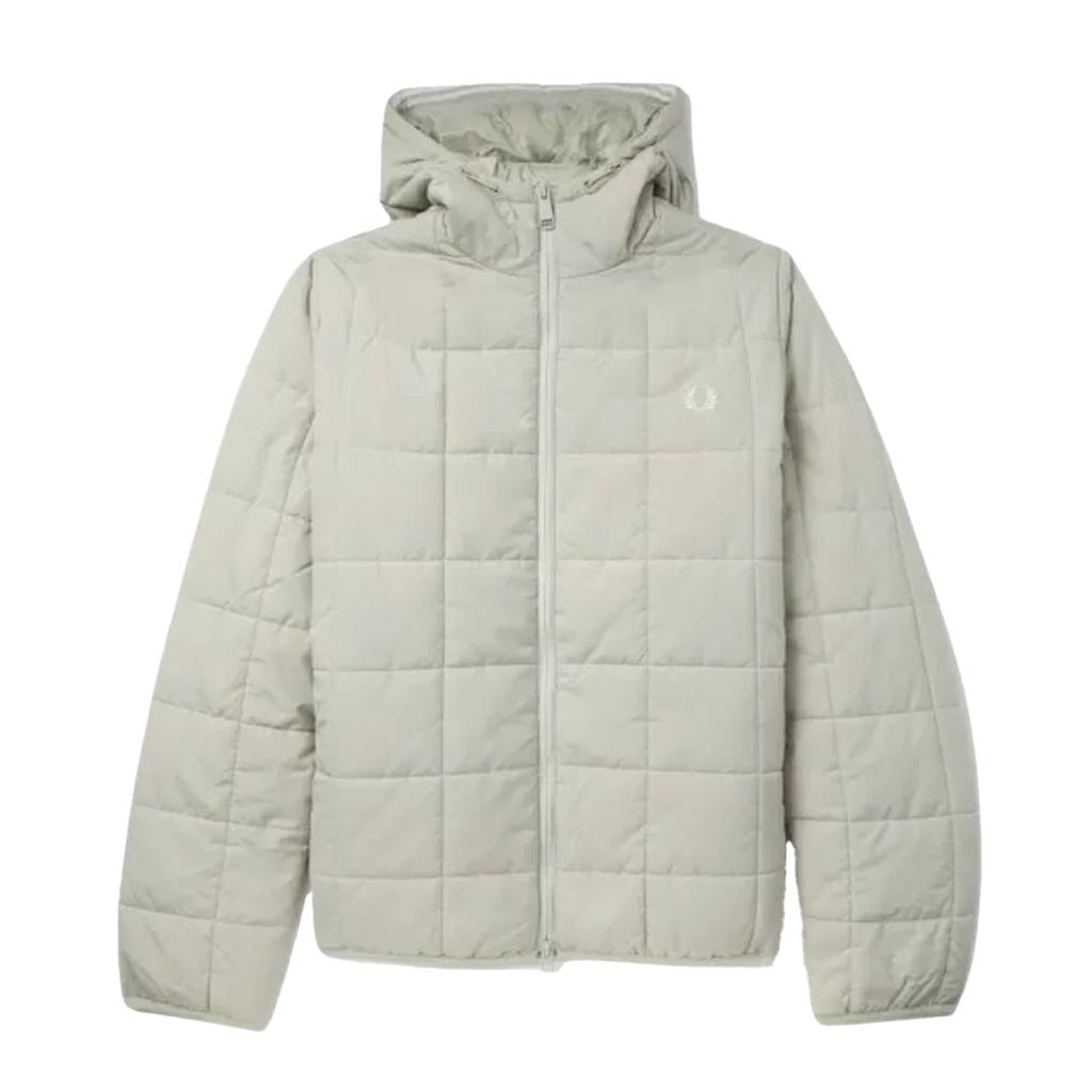 Fred Perry Mens Grid Insulated Padded Jacket