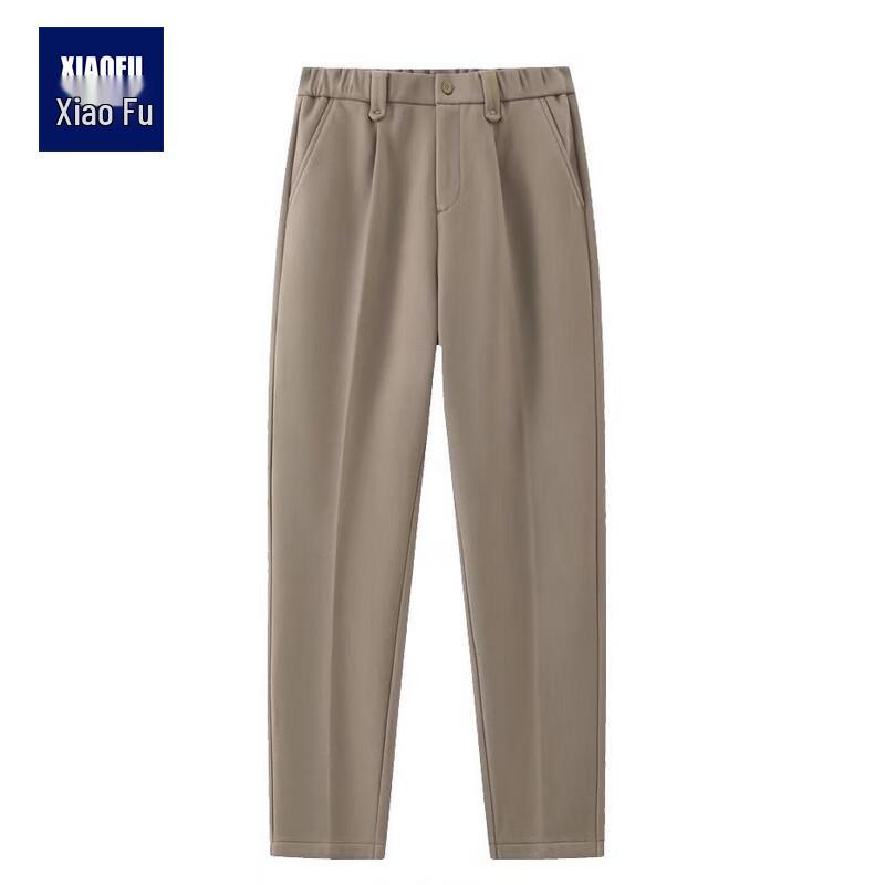 Men's Winter Light Luxury Straight-Leg Casual Pants