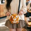 Tiger Plush Backpack Simulation Tiger Stuffed Doll Crossbody Bag Soft Animal Themed Travel Bag For Kids  Decor Toy Birthday Gift