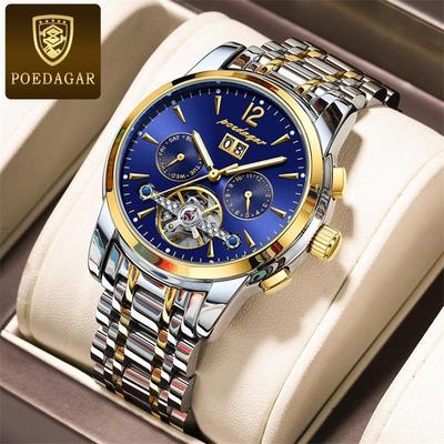 New TOP Brand Luxury Men's Watch With Box Automatic Multi-function Men's Mechanical Watches