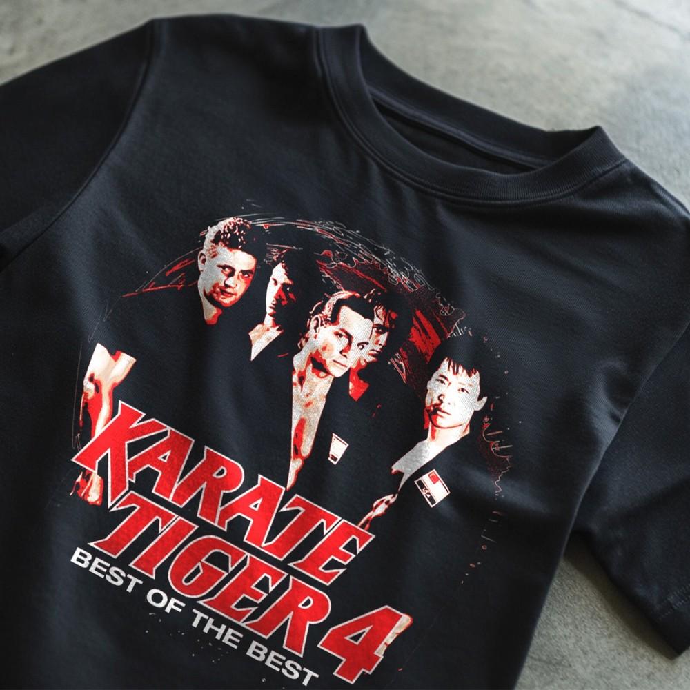 

Karate Tiger No Retreat No Surrender Movie Quote Retro 80s 90s T-Shirt 2XL