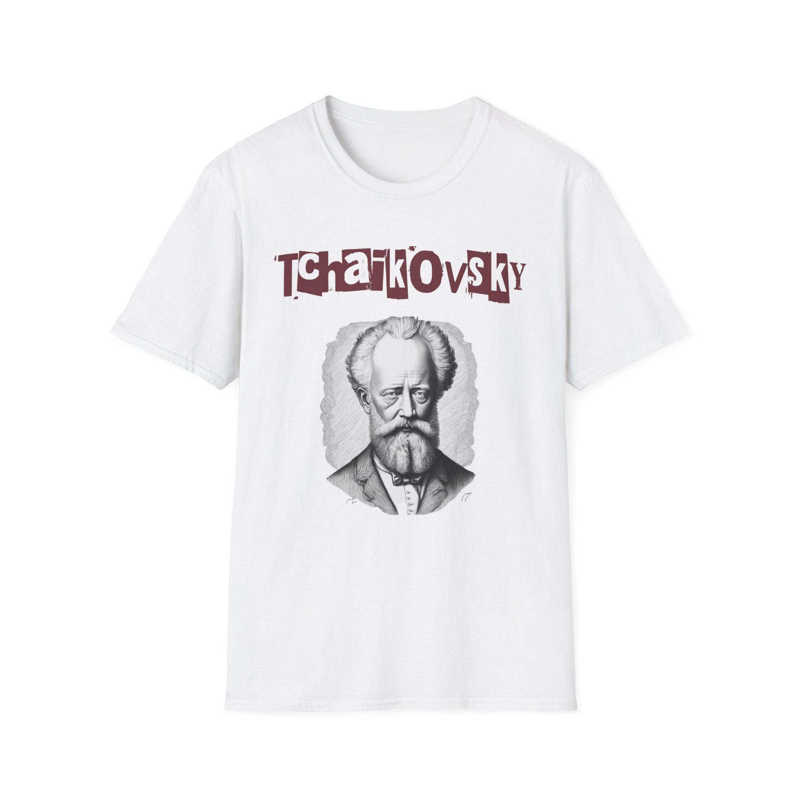 Tchaikovsky Band Tee: Classical Music Composer T-Shirt S