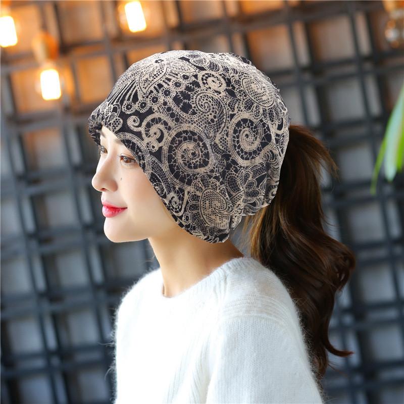 Cappello traspirante in poliestere per chemioterapia da donna, per uso estivo all'aperto