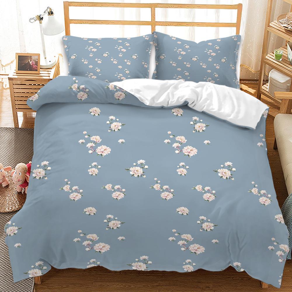 3D Digital Printing Kit Garland Wind Bed Three-Piece Four-Piece Set