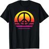 Peace Sign Retro Style Vintage T-Shirt