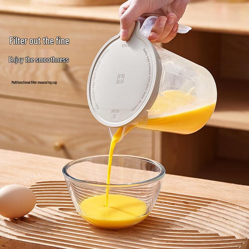 Cilock Food Grade Multi-Function Rice & Egg Strainer with Scale