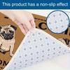 VIKAMA Cute Pomeranian Dog Mat - Soft and Slip-resistant Floor Mat for Bedroom, Kitchen Entrance, Carpet for Home Decoration