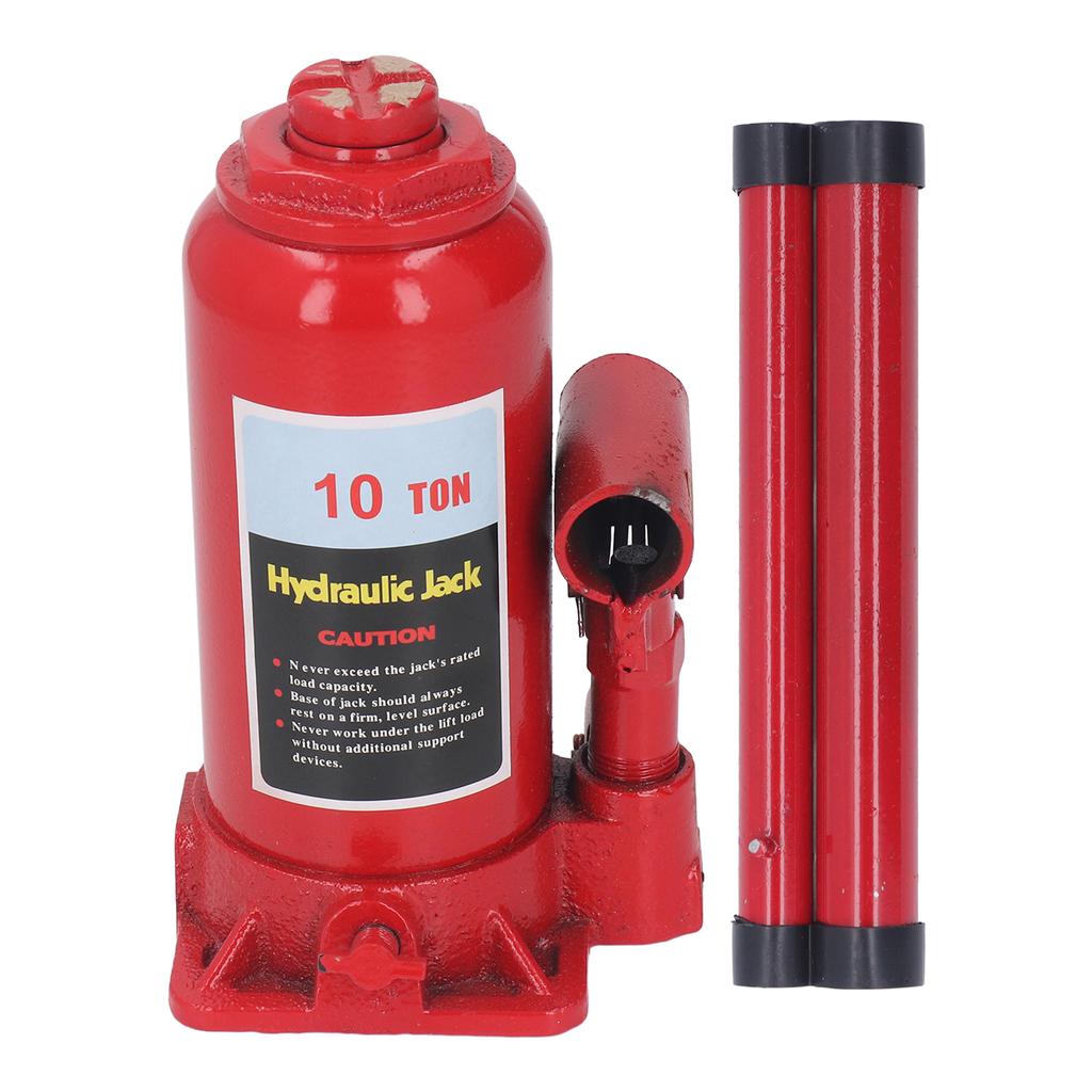 Hydraulic Bottle Jack 10T Hand Operated Low Position Bottle Jack for Car Van SUV Small Trucks