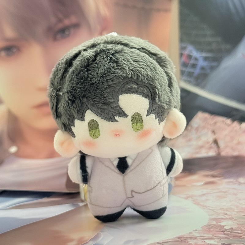 Mofusand New Cross Dressing Raccoon Shark Panda Bag Pendant Plush Keychain Toy Cute Doll