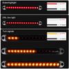 Trailer Truck 24V LED Tail Light DRL Taillight Universal for Bus Marine Tractor Van Rear Stop Lamp Sequantial Turn Indicator 12V