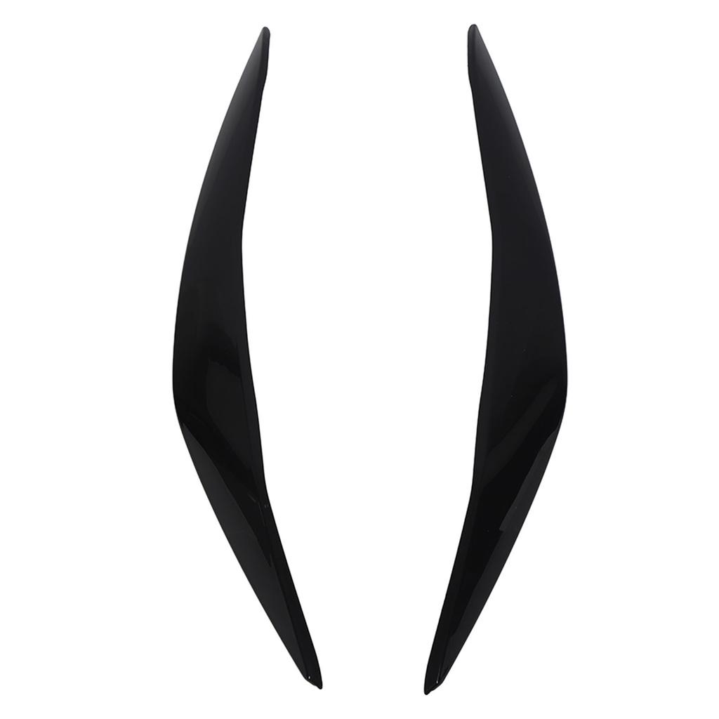 2 st Strålkastarbryn Vänster Höger Framljus Ögonlocksskydd Dekor för 5-serien F10 Pre?LCI 2010 till