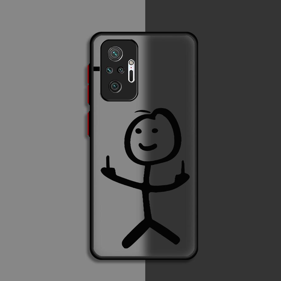 Case for Xiaomi Redmi Note 14 13C 10 9S A4 12 13 Pro Plus 11 14C Funda Back Phone Cover Interesting Animation