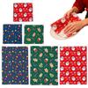 6Pcs Christmas Kitchen Towels Xmas Hand Towels Christmas Decorations for Home 2025 Navidad Noel Dish Towels Gifts