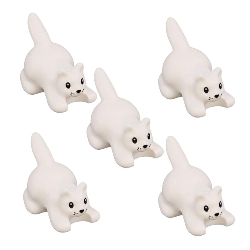 

Совместимые мини-животные, строительные блоки, кофейный кот, персидские кошки, котенок, домашний кот, дети, собирают кирпичи, детские игрушки своими руками, 5 шт.