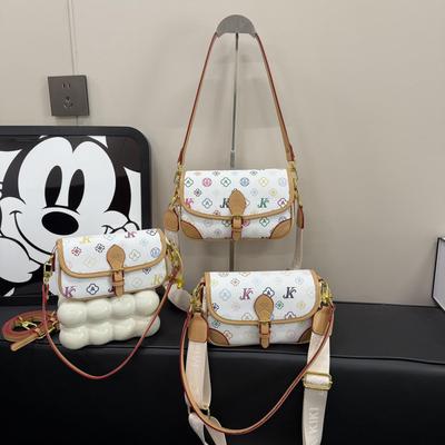 New Fashion Style Letter Presbyopia Baguette Bag Single Shoulder Oblique Underarm Bag Fashion