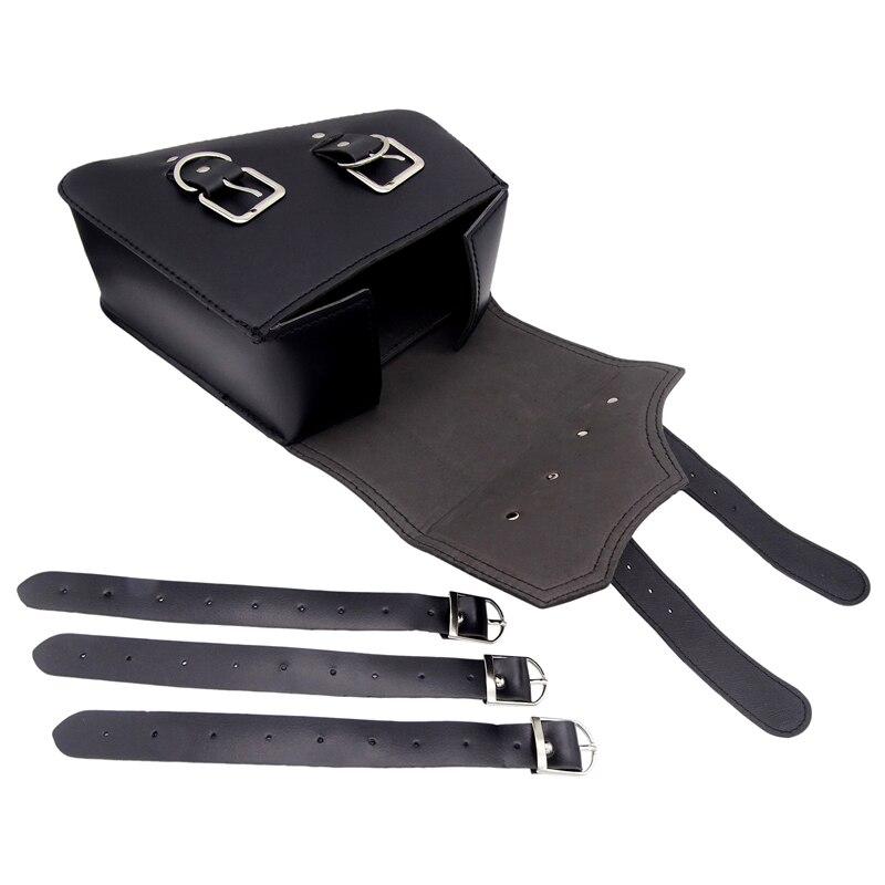 Motorcycle Waterproof Bag Motorcycle Saddle Bags Pu Leather Motorbike Side Tool Bag Out Door Luggage for Sportster XL 883 1200