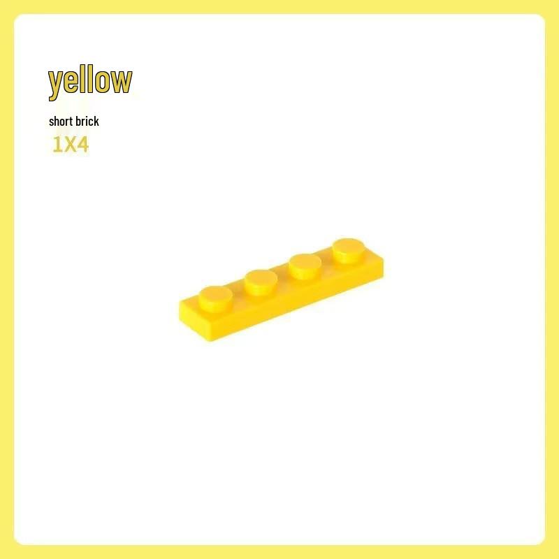 Compatible Lego 3710 Small Particle 1x4 Brick Educational Assembly MOC Building Block Accessory