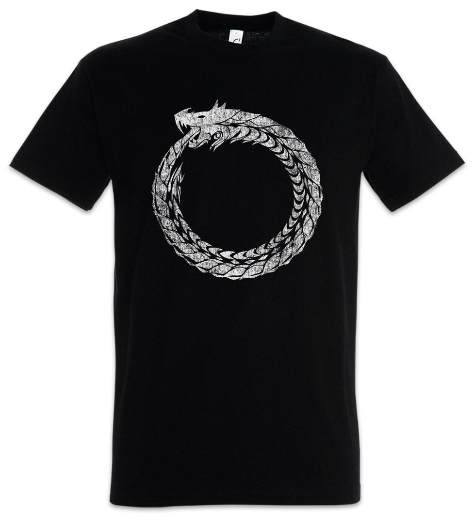 Ouroboros Men s T-Shirt Mens Womens Tees Top Uroboros Snake Ancient Myths Mythology Snake M