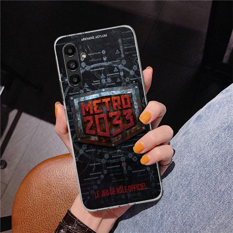 Metro 2033 Phnoe Case for Samsung Galaxy A17 A37 A57 A16 A26 A36 A56 A15 A14 A13 A55 A54 A53 A35 A34 A33 A25 A24 A23 A52 Galaxy