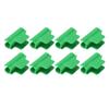 100 PCS Garden Shed Clamps Plastic Stable Versatile Film Shading Net Clips for Greenhouse 16mm 0.63in